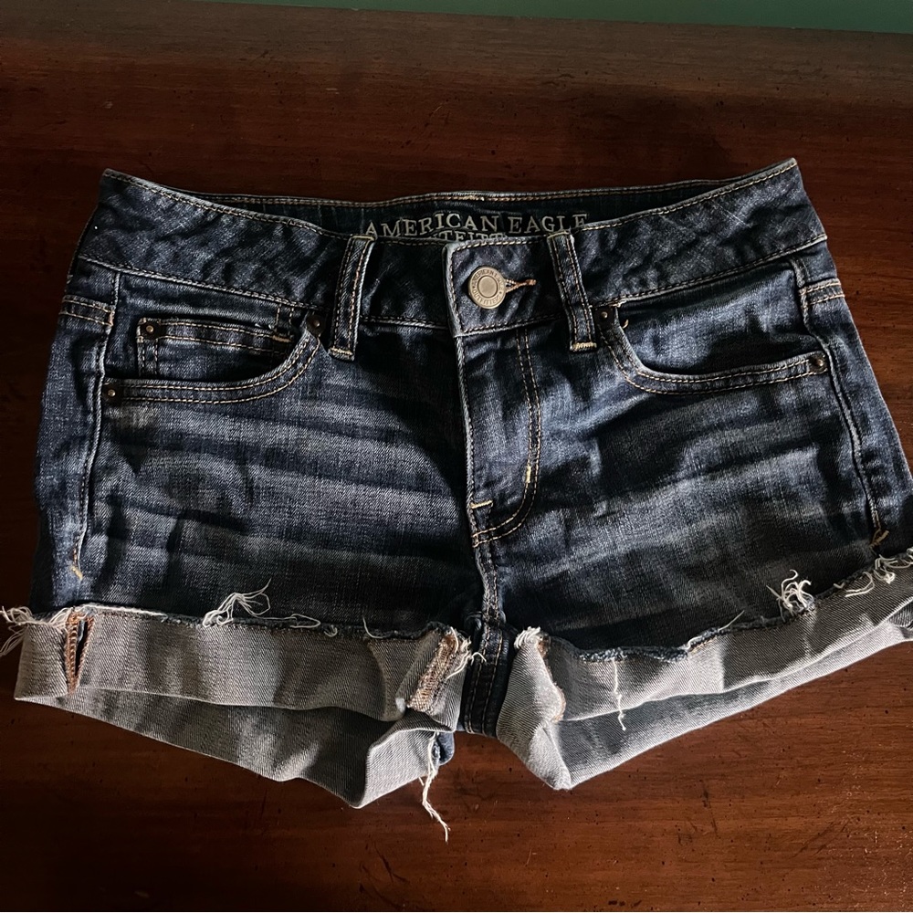American eagle denim shorts